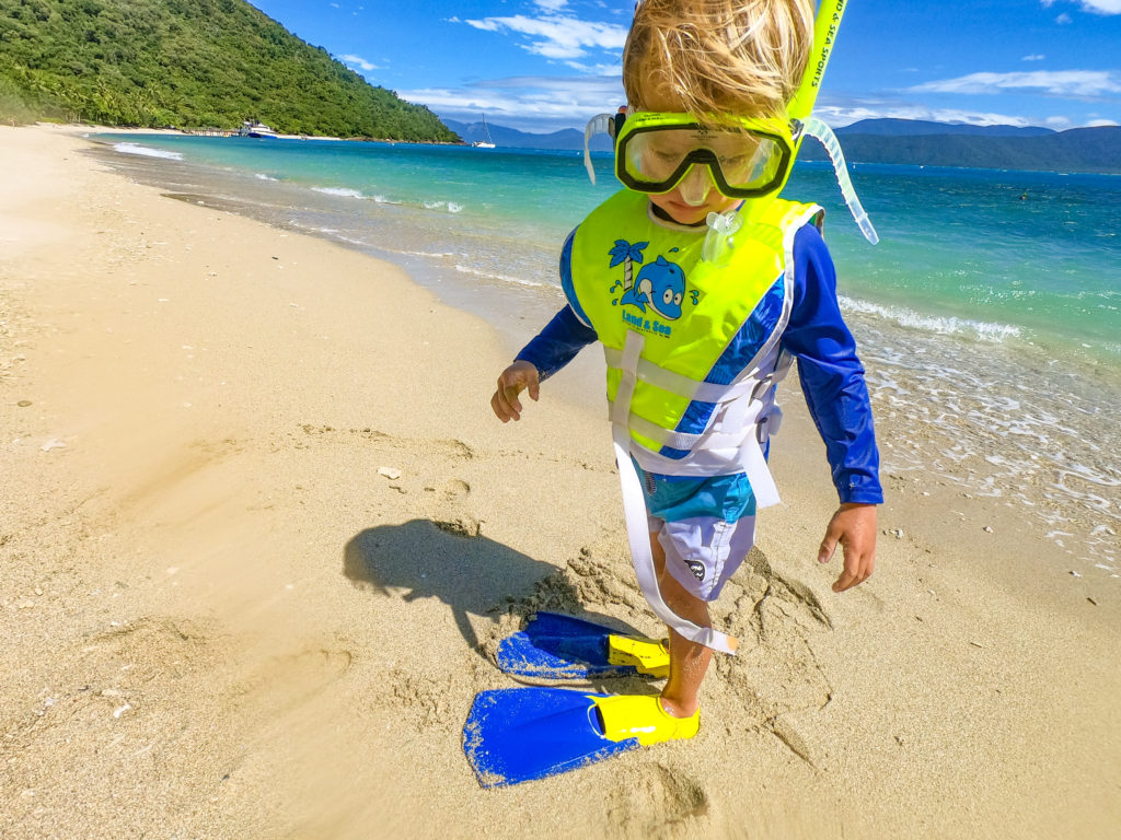 great barrier reef tour baby